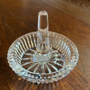 Waterford crystal ring holder